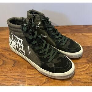 Vintage Havana Women’s Retna Canvas High Top Fashion Sneakers Camo Size 9 NWT